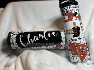 CUSTOM CHEER TUMBLER WITH PHOTO